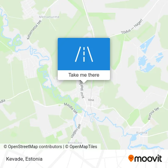 Карта Kevade