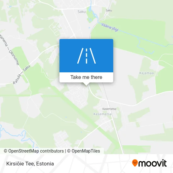 Карта Kirsiõie Tee