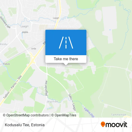 Карта Kodusalu Tee