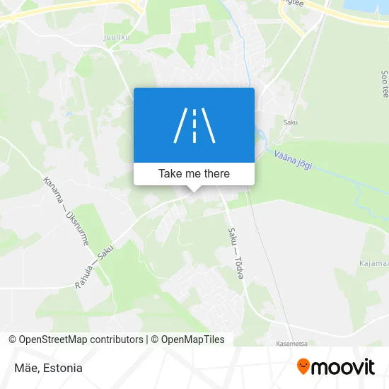 Карта Mäe