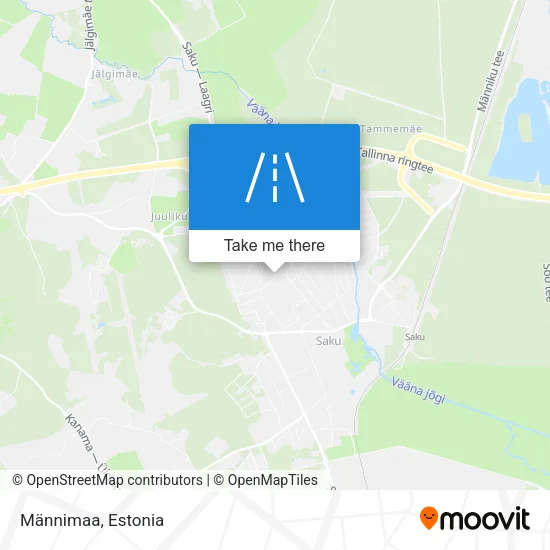 Карта Männimaa