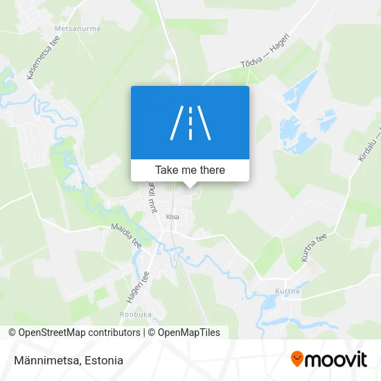 Карта Männimetsa