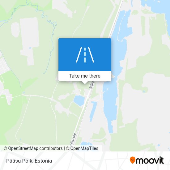 Pääsu Põik map