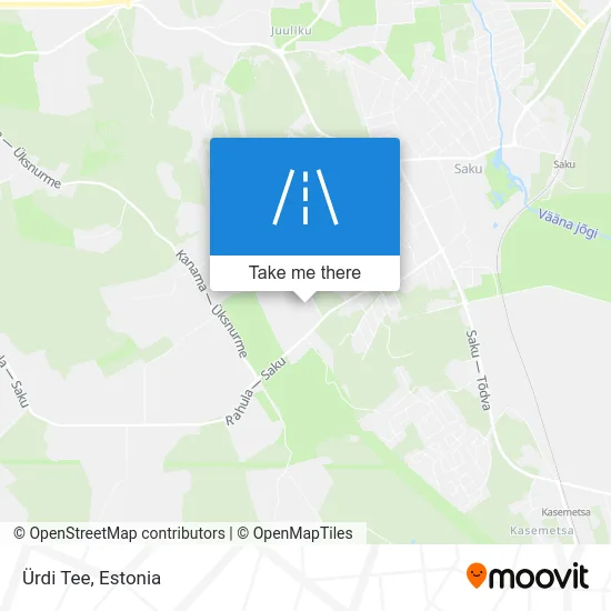 Карта Ürdi Tee