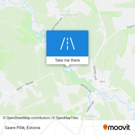 Карта Saare Põik
