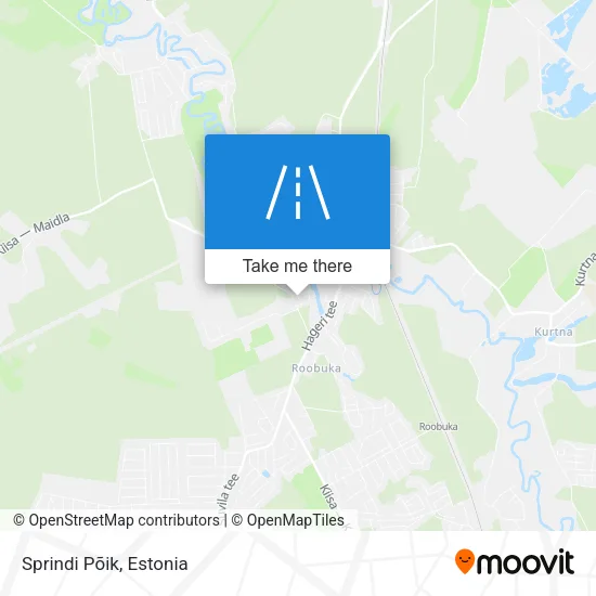 Карта Sprindi Põik
