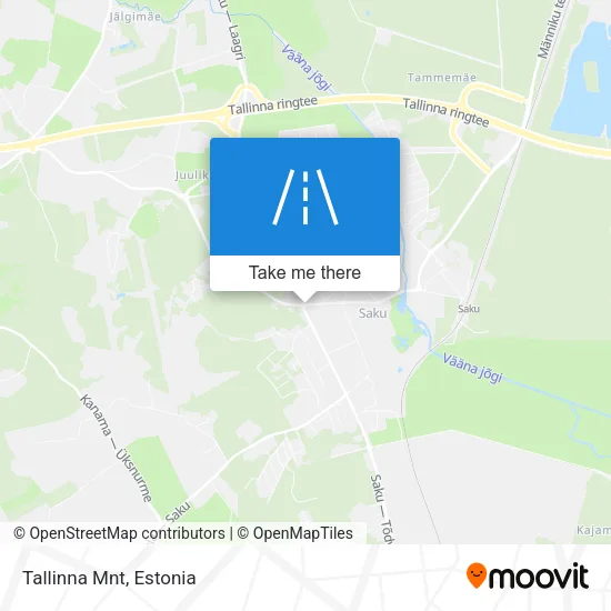 Карта Tallinna Mnt