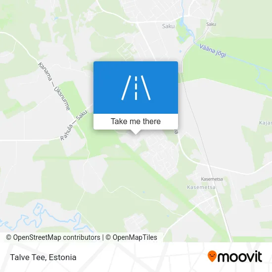Карта Talve Tee