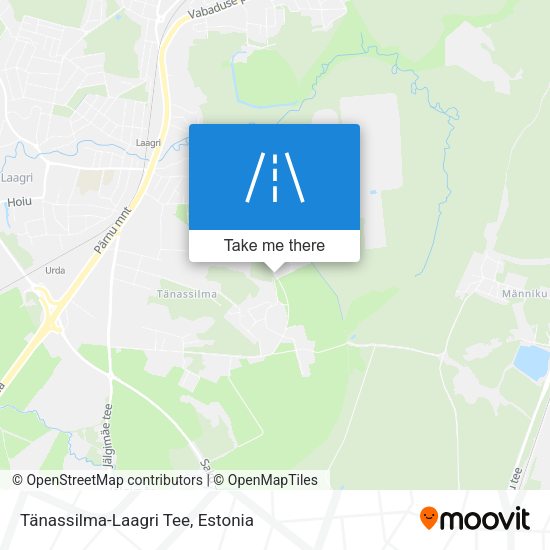 Tänassilma-Laagri Tee map