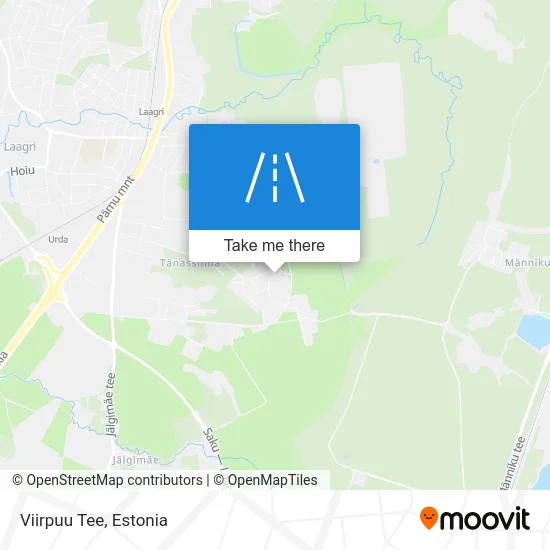 Карта Viirpuu Tee
