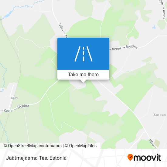 Jäätmejaama Tee map