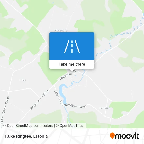 Карта Kuke Ringtee