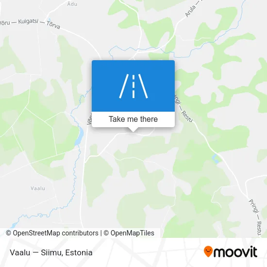 Карта Vaalu — Siimu
