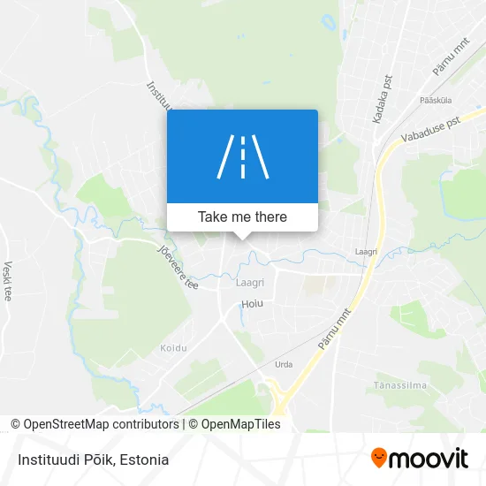 Карта Instituudi Põik