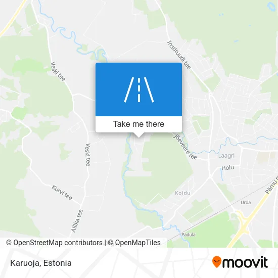 Карта Karuoja