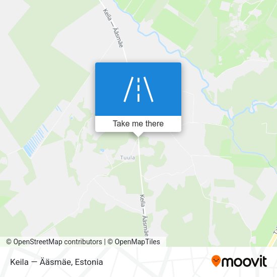 Keila — Ääsmäe map