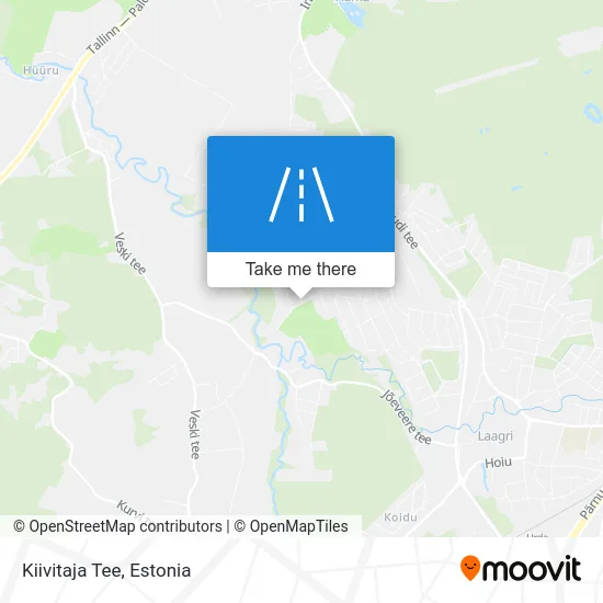 Карта Kiivitaja Tee