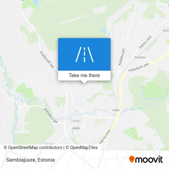 Карта Samblajuure