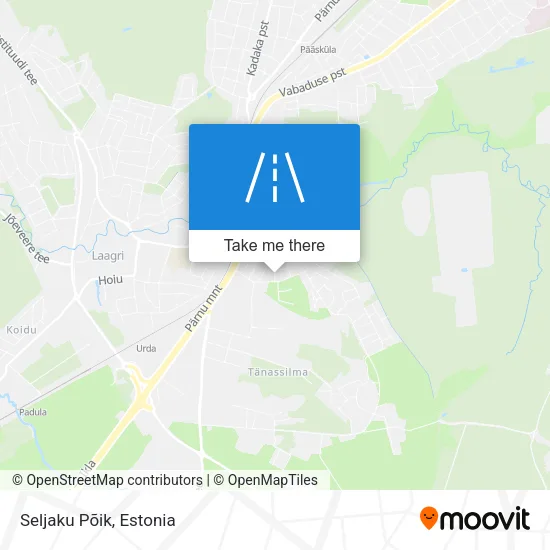 Карта Seljaku Põik