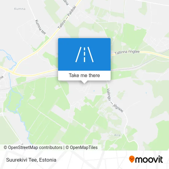 Карта Suurekivi Tee