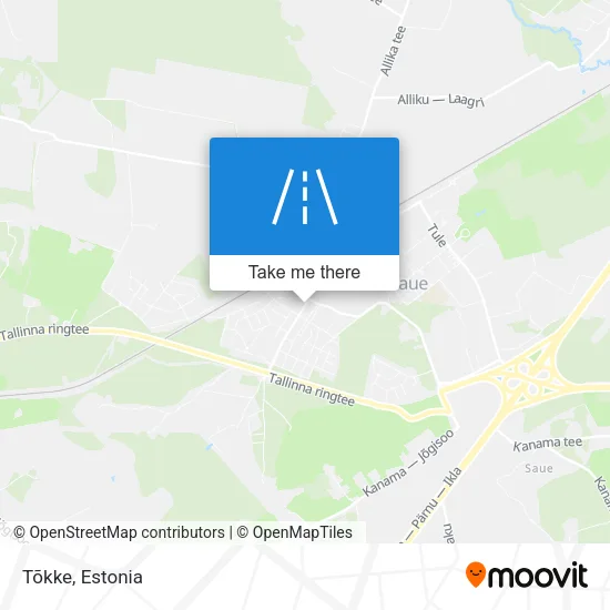 Карта Tõkke