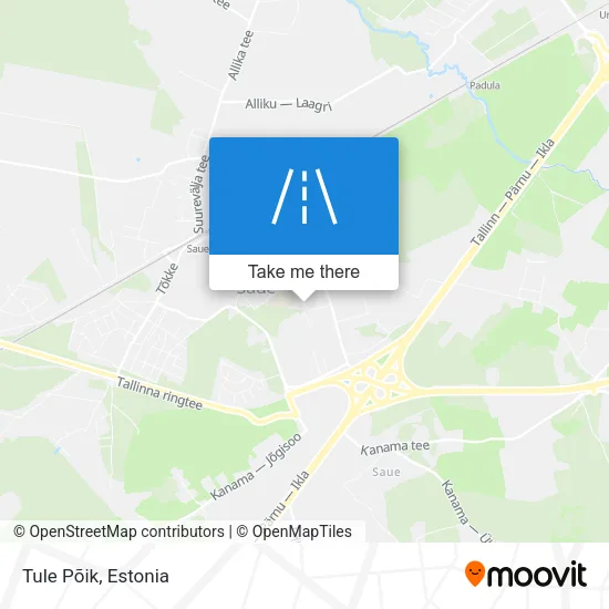 Карта Tule Põik