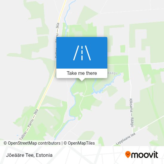 Jõeääre Tee map