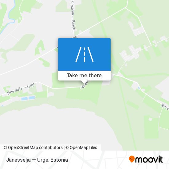 Jänesselja — Urge map