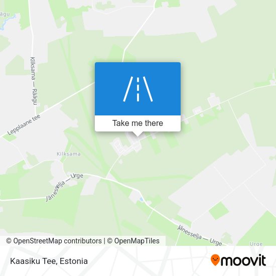 Kaasiku Tee map