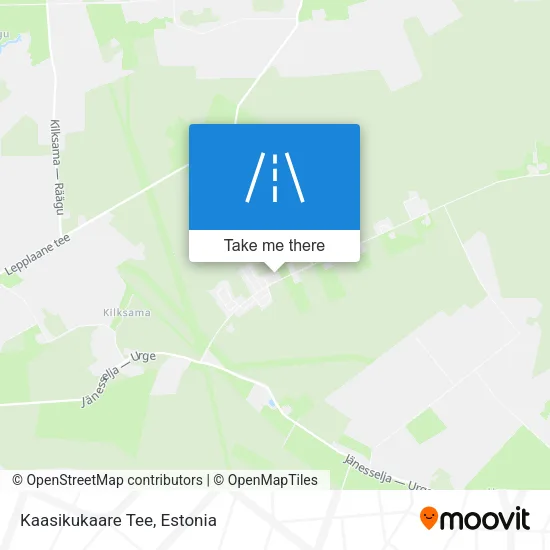 Карта Kaasikukaare Tee