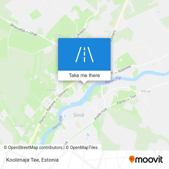 Карта Koolimaja Tee