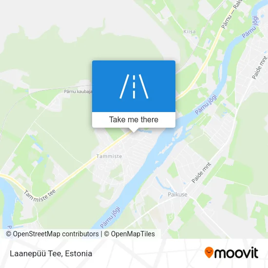 Карта Laanepüü Tee