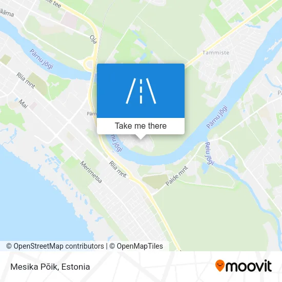 Карта Mesika Põik