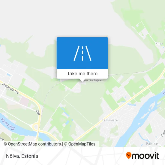 Карта Nõlva