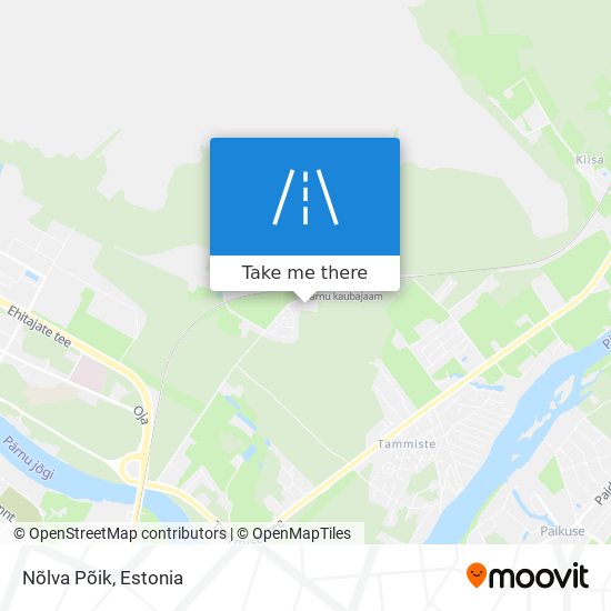 Nõlva Põik map