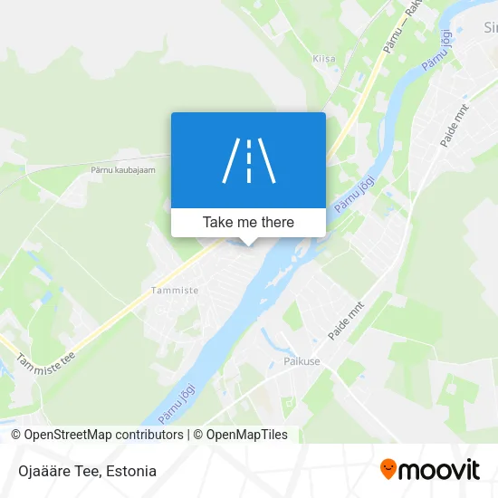 Карта Ojaääre Tee