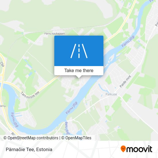 Pärnaõie Tee map