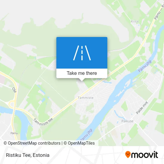 Ristiku Tee map
