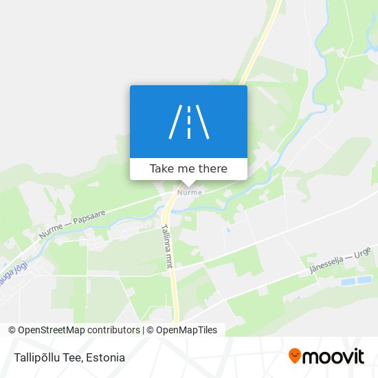 Tallipõllu Tee map