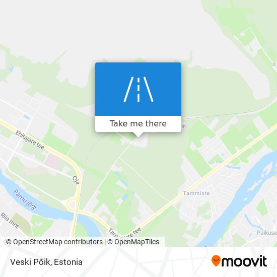 Veski Põik map