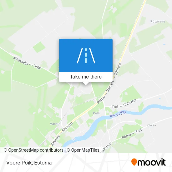 Карта Voore Põik
