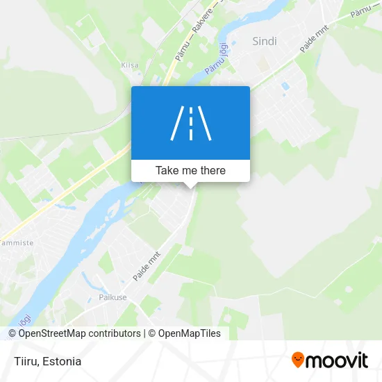 Карта Tiiru
