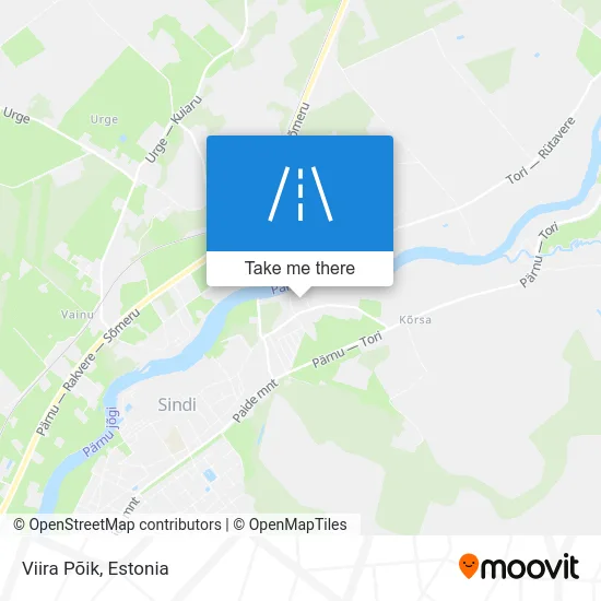 Карта Viira Põik