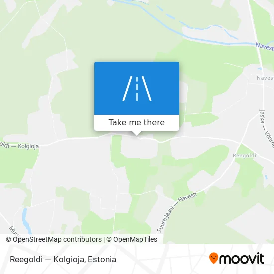 Карта Reegoldi — Kolgioja