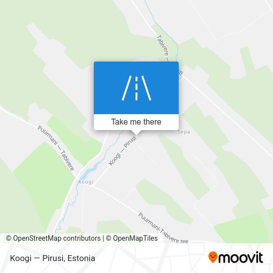 Koogi — Pirusi map