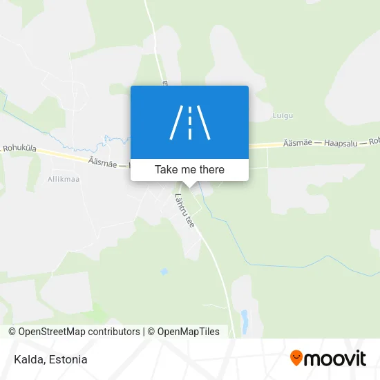 Карта Kalda