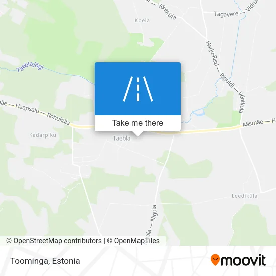 Карта Toominga