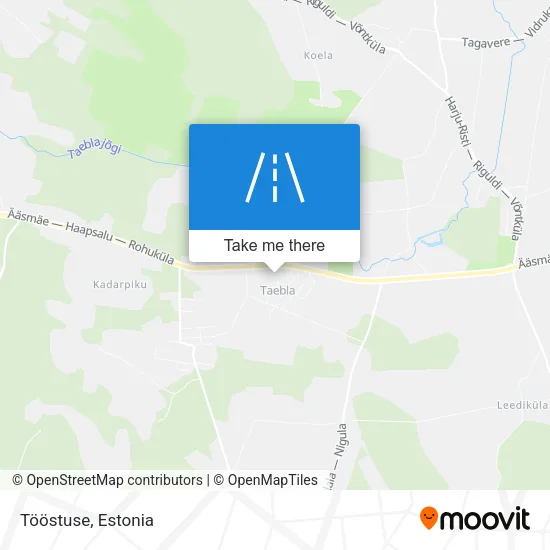 Карта Tööstuse