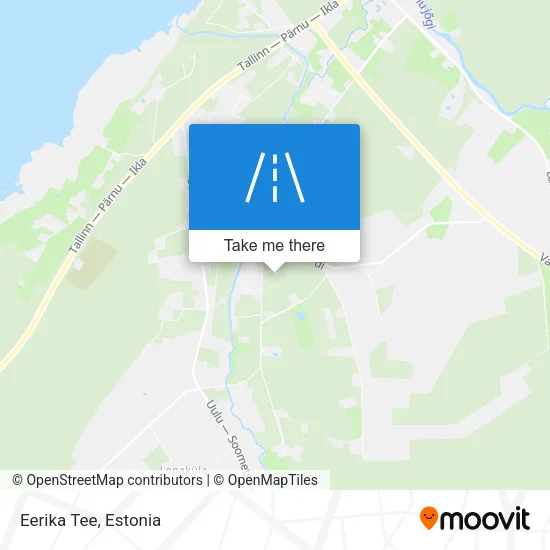 Карта Eerika Tee