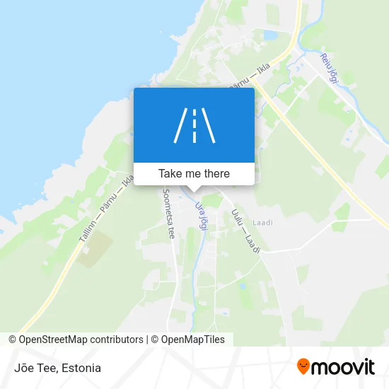 Карта Jõe Tee